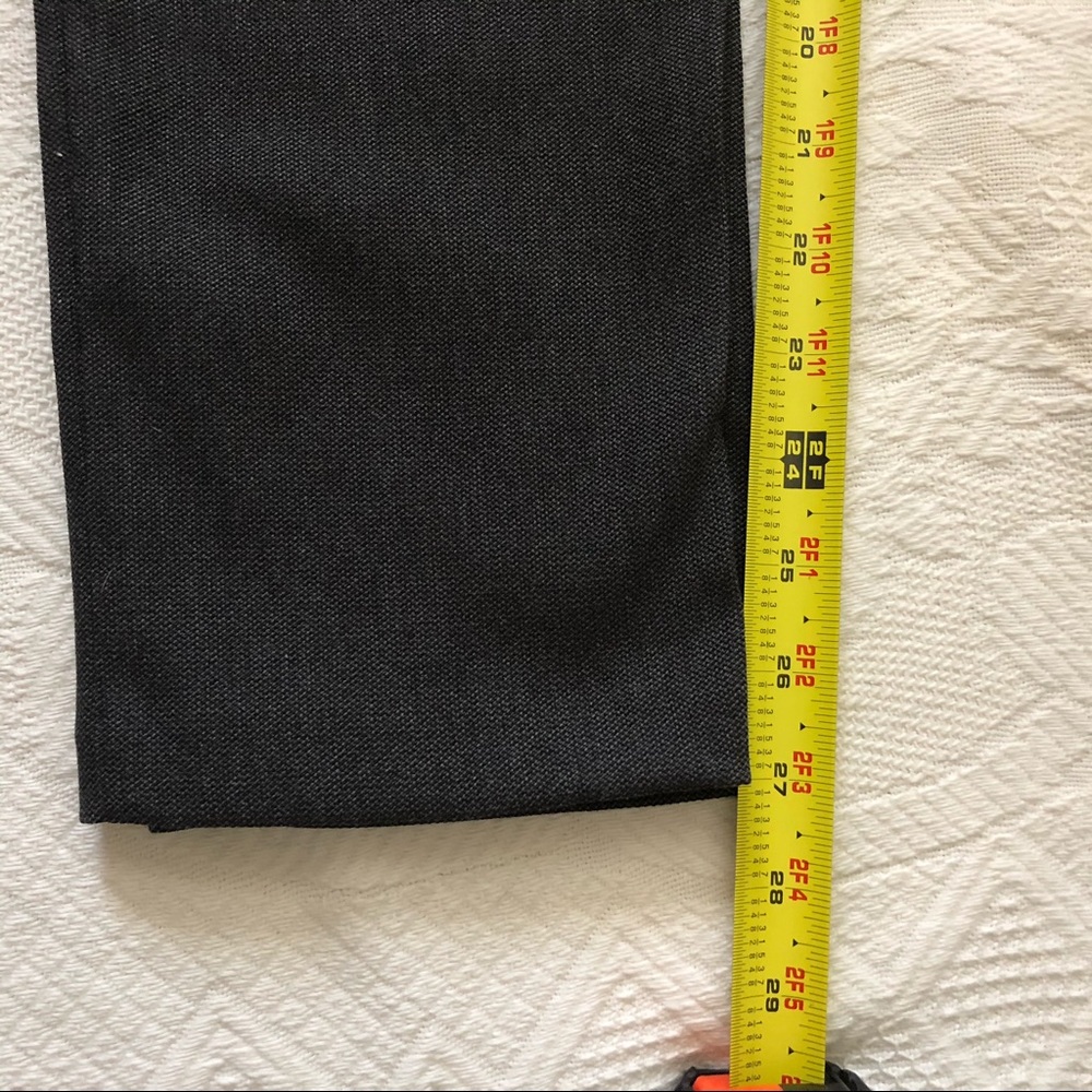 NWT Charcoal Slim Straight Dress Pants - Picture 6 of 6